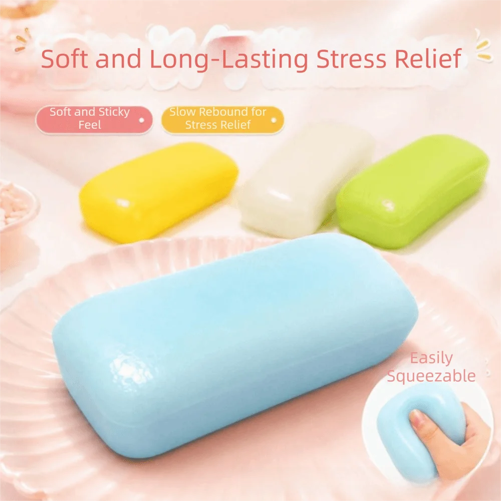New Slow Rising Cake Squishy Toy Soft Colorful Fidget Toy Hand Feeling Party Favor Squeeze Toy
