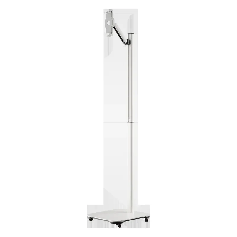 Adjustable Floor Tablet Stand with Wheels Long Arm Bed Holder Stable Support for iPad Phone Desktop Mount Flexible Height