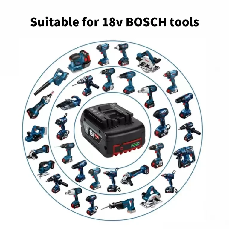 Imagem -06 - Bateria de Lítio para Bosch Power Tools Super Poupança Subscription Upgrade Charge Lifepo4 20v 12 ah 8.0ah 6.0ah Novo 2024