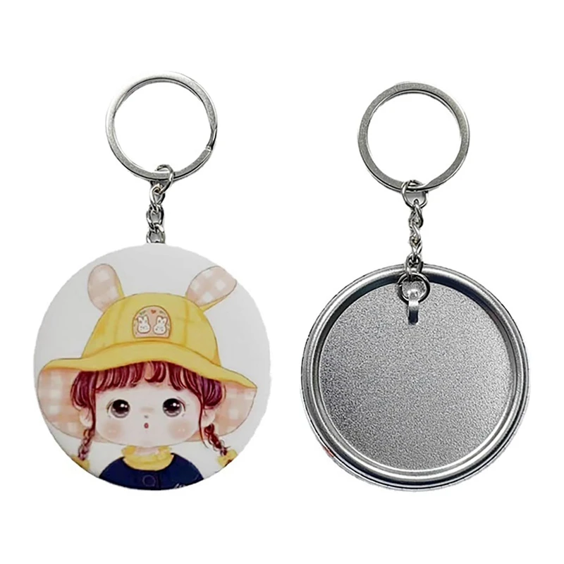 Pin Making Kit para Button Maker Machine,Metal Button Badge Sets, Chaveiros Suprimentos, 58mm, 2.25 Polegada