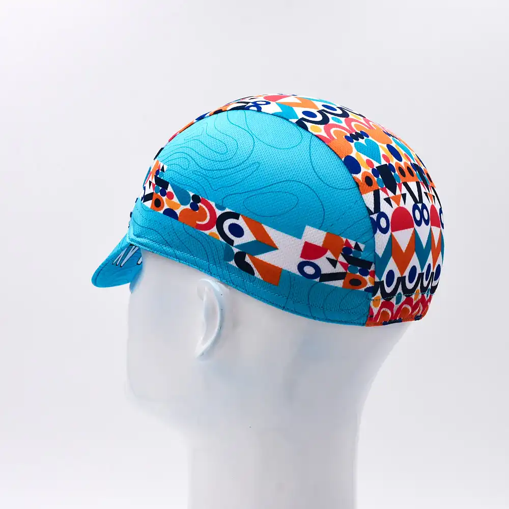 Hot Retro Print Cycling Caps Breathable Quick Dry Bike Hat Men Women Outdoor Riding Accessories