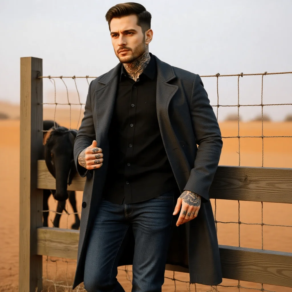 Men's Business Double-Breasted - Men'S Urban Formal Wear ulasan dan harga