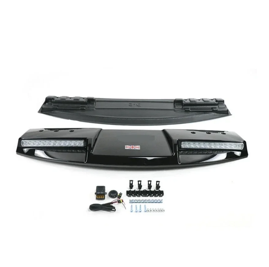 

Carbon Fiber Top Roof Light Pod for Land Rover Defender 90/110/130 2020-2024 Searchlight Front Roof Spoiler With DRL Light