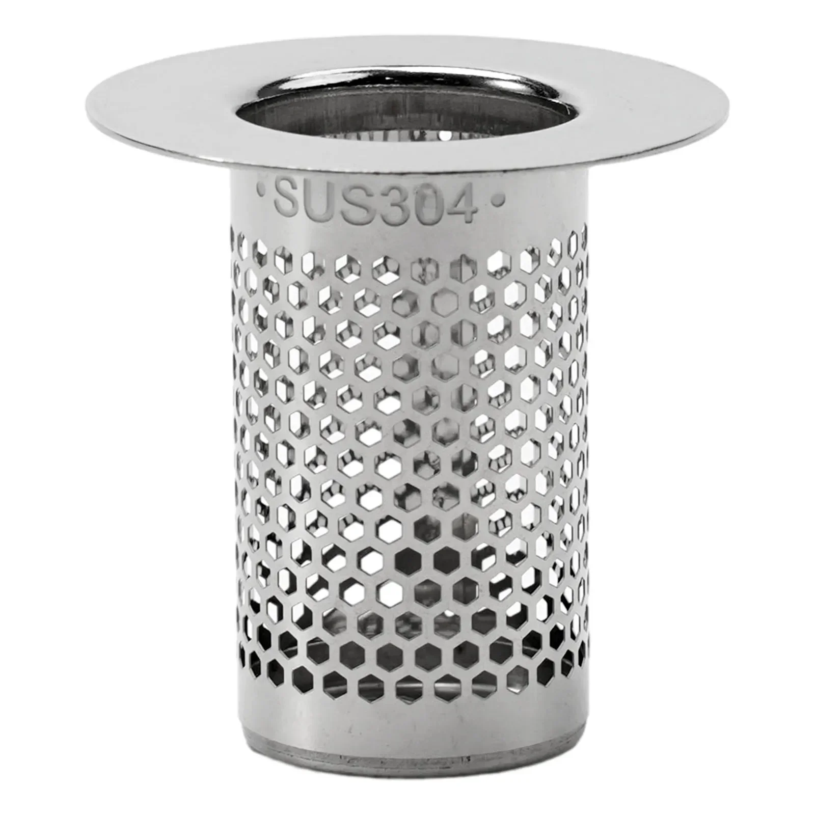 Nuovissimo filtro di scarico filtro per lavello raccoglitore per capelli sostituzione della cucina tappo in acciaio inossidabile argento resistente alla ruggine