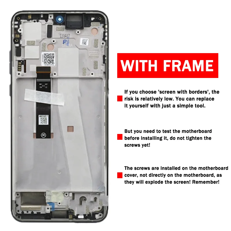 Wyświetlacz do Edge50 Neo XT2409-1, wyświetlacz LCD z ekranem dotykowym do Motorola Edge30 Neo XT2245-1, ekran dotykowy do Moto Edge40 Neo XT2307-1. — zdjęcie produktu 2