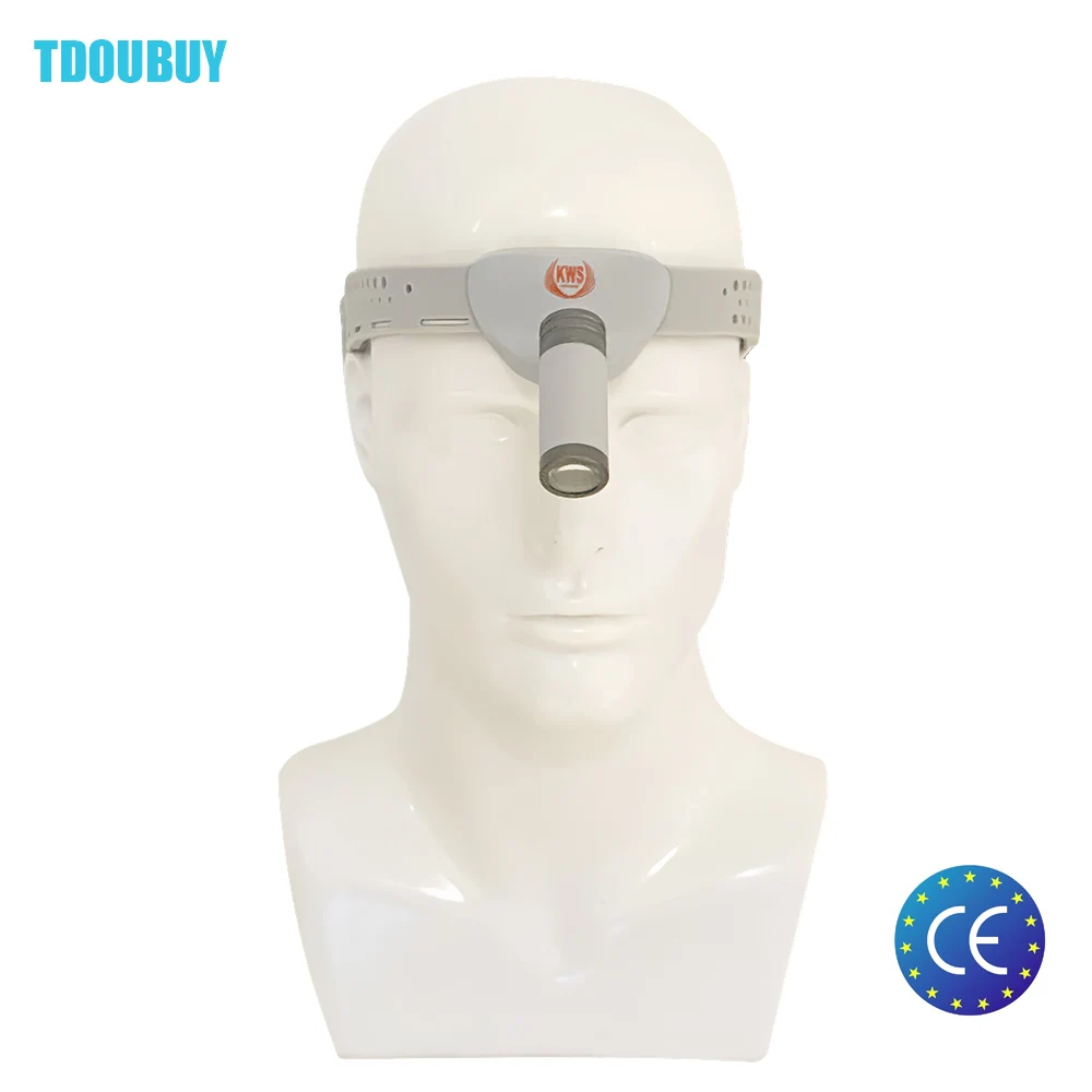 TDOUBUY Spot LED Dental Dental Light 5W High Brightness Headlamp For Pet Hospital, Beauty Salon, Headband Adjustable KD-205AY-4