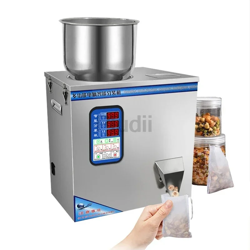 99/200g Filling And Weighing Machine Tea Leaf Filler Automatic Packing Machine Particle Powder Black Tea Racking Device