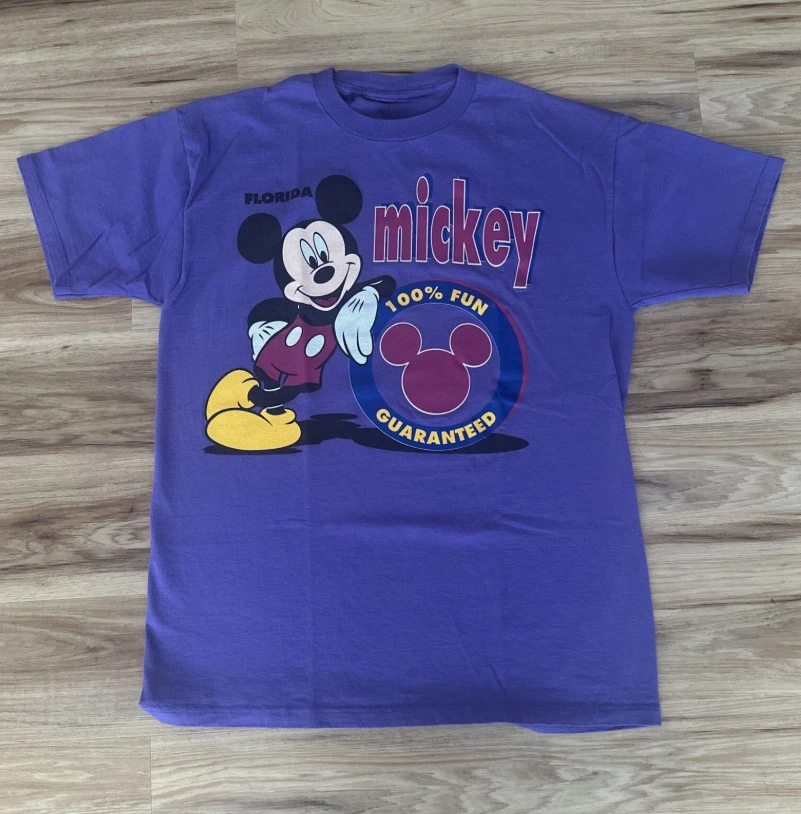 

Удобная хлопковая осенне-зимняя футболка с принтом официального персонажа Диснея, женская футболка, универсальная футболка для пар