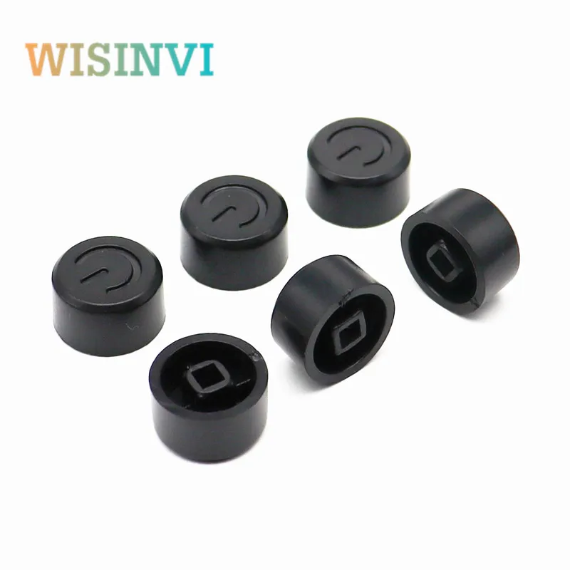 10pcs 15x8.5plastic button cap Power button cap Self-locking switch cap 6 x 6 Switch cap Square hole 3.2MM