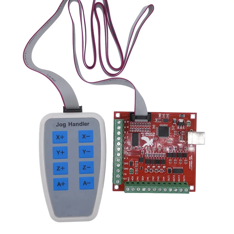 1 Set Electronic Handwheel CNC 4 axis/5 axis MACH3 Manual Controller CNC interface driver board Handle Pulse Generator