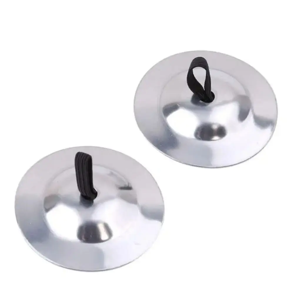 2pcs New High Quality Copper Finger Cymbals Dance Accessories Musical Instrument Small Finger Cymbals Belly Dancing Mini Cymbals