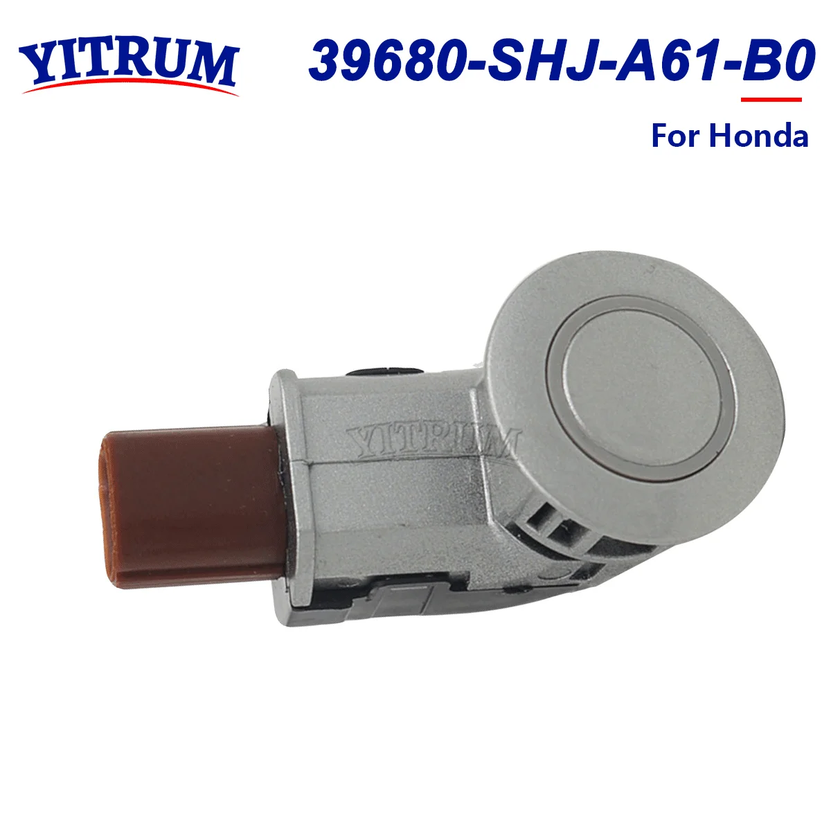 Sensor de aparcamiento PDC para coche Honda, accesorio de color plateado, 39680-SHJ-A61-B0, para Honda CR-V 3ª generación 2007-2012, delantero, exterior, trasero, asistente de aparcamiento