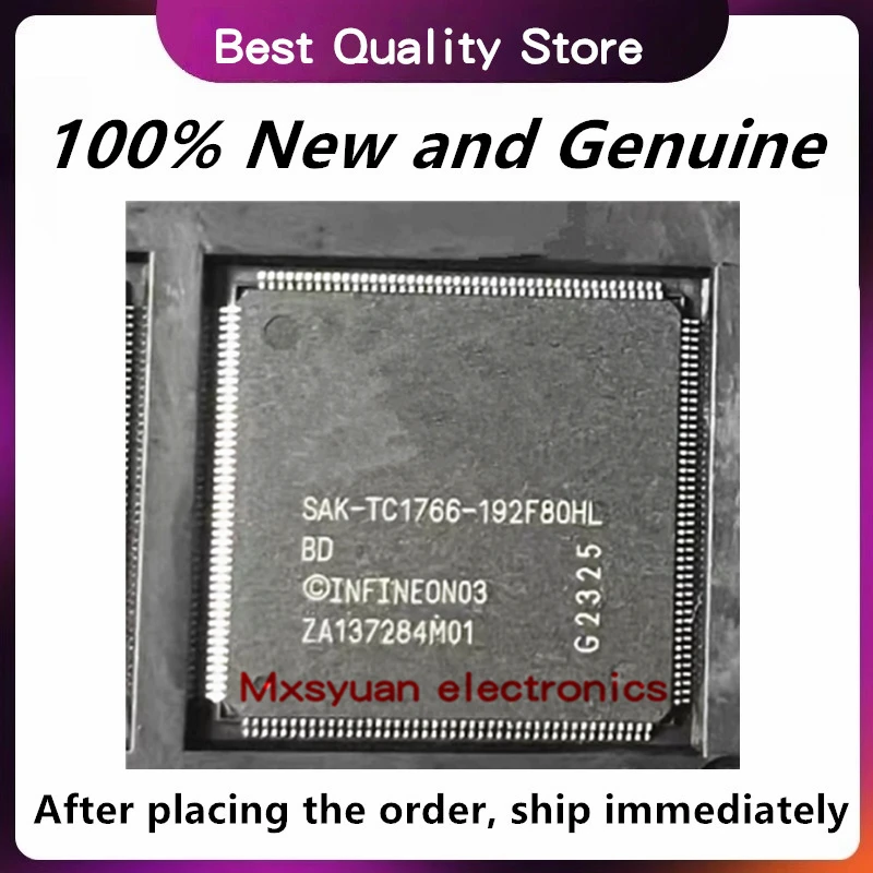 1PCS~5PCS/LOT Original SAK-TC1766-192F80HL SAK-TC1766-192 SAK-TC1766 LQFP-176 100% New and Genuine