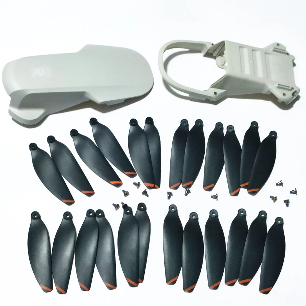 New LSRC S6S Mini RC Drone Quadcopter Accessories Spare Parts Grey Main Body With AB Blade CW CCW Propellers 24PCS