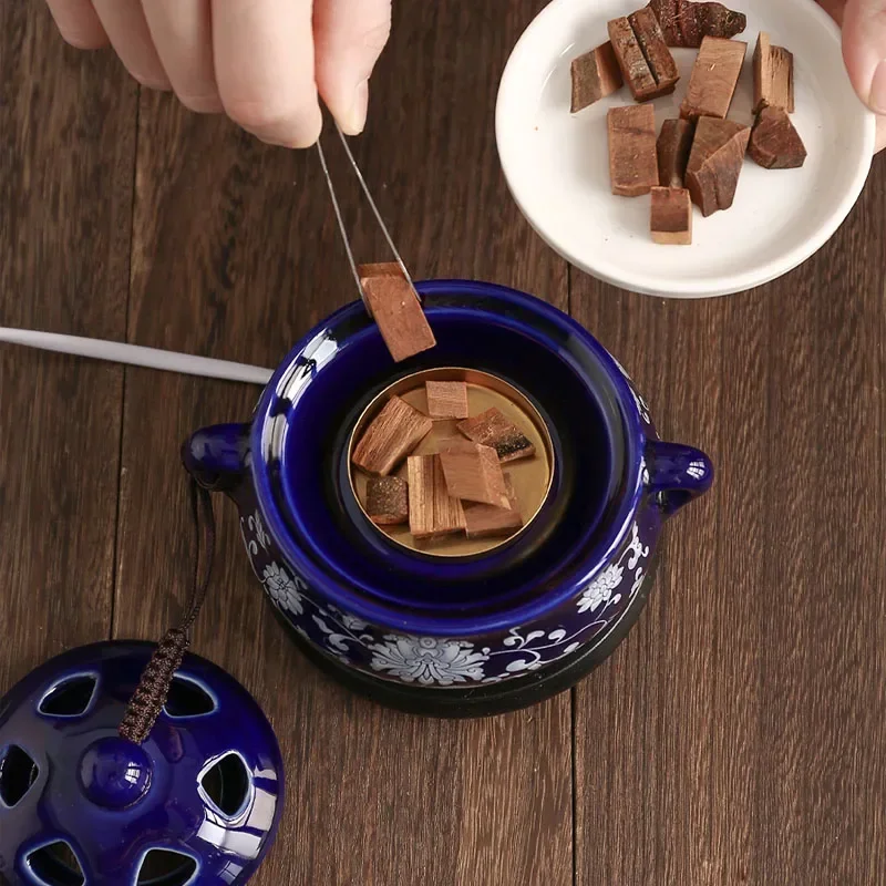 YXY 110V/220V Timing Essential Oil Stove Temperature Regulating Electric OUD Incense Burners Aromatherapy Censer Set for Home