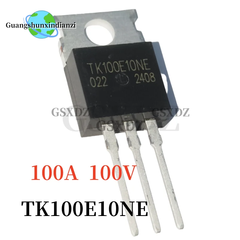 New Original 10PCS/Lot TK100E10NE K100E10NE OR TK100E10N1 K100E10N1 TK100E10 TO-220 100A 100V N-Channel MOSFET Transistor