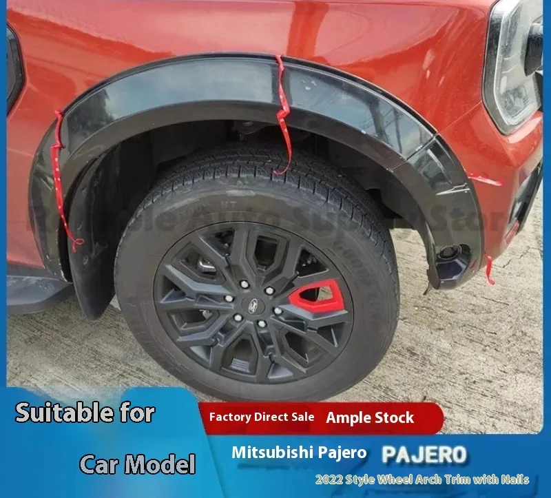 لفورد رينجر 2022 T9 حاجز صغير الحاجب عجلة قوس مع ثقب الرادار تعديل السيارة الحاجز الحرس حماية الملحقات #3