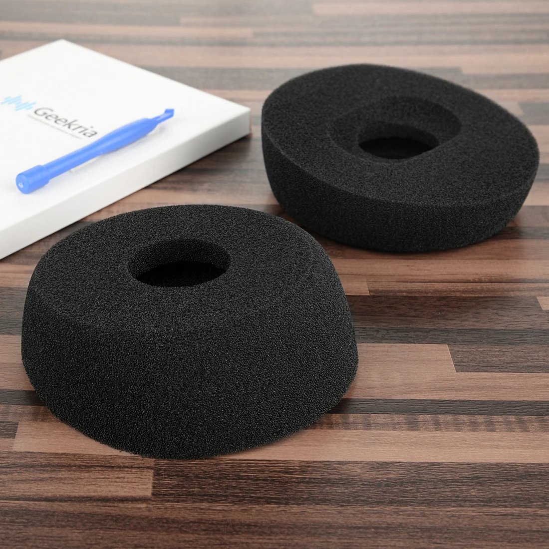 Geekria Comfort Foam Replacement Ear Pads for GRADO PS1000, GS1000i, RS1i, RS2i, SR325IS, GW100x Headphones