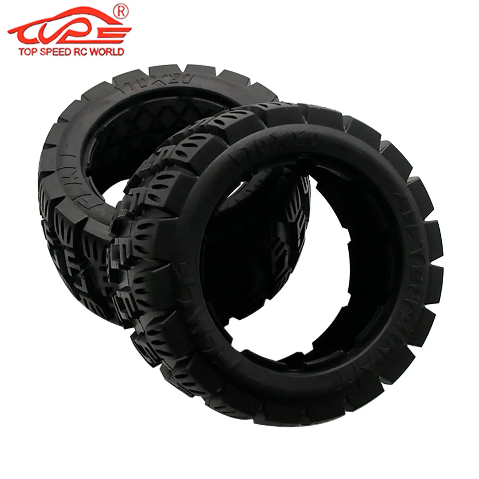 Upgrade Off-road All Terrain Tyre Front or Rear Tire Skin (170x60mm /80mm) for 1/5 Hpi Rovan Rofun KM BAJA 5B SS Buggy Rc Parts