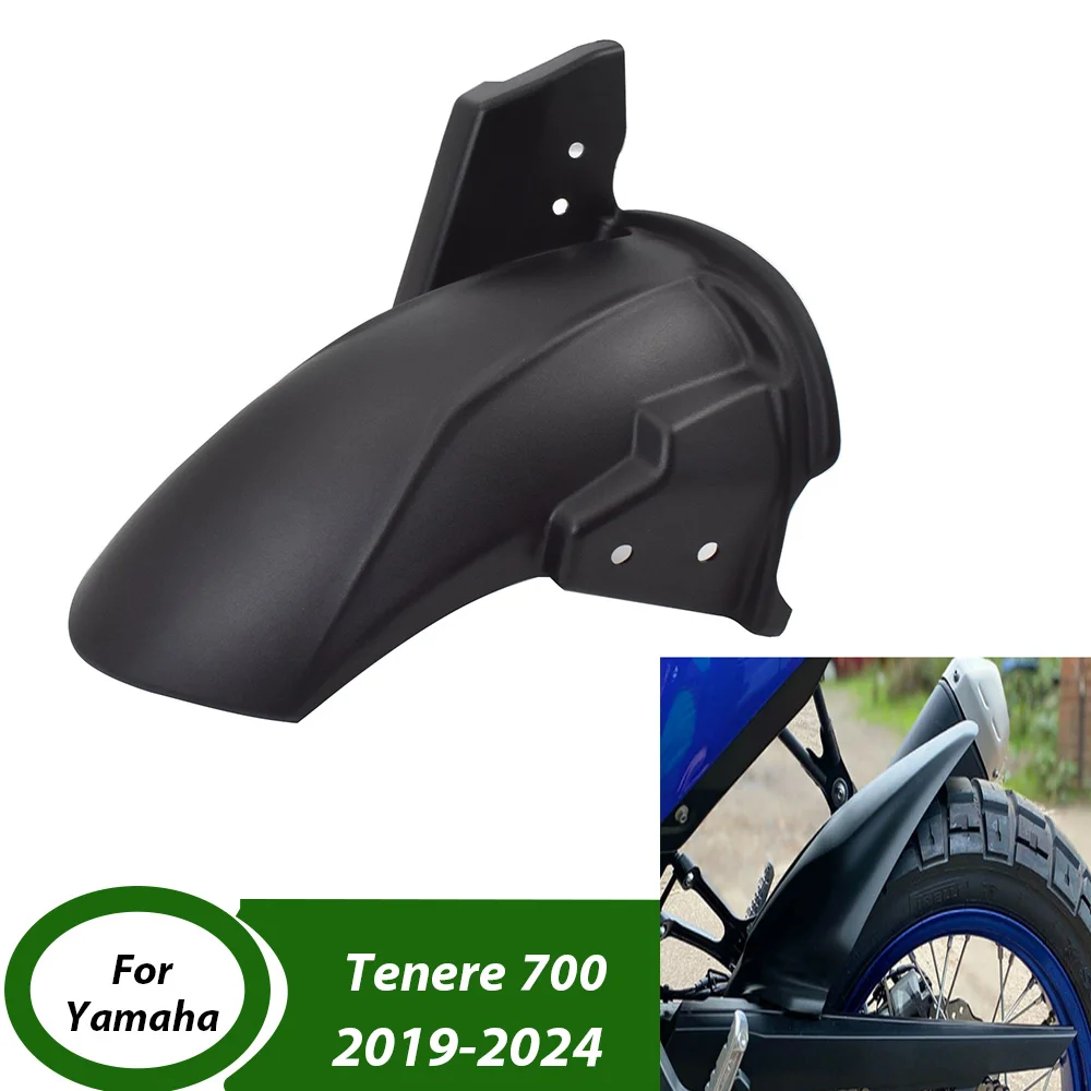 

For Yamaha Tenere700 2019-2024XT700Z XTZ700 2019-2024 Rear Fender Guard Motorcycle Tire Hugger Mudguard Accessories
