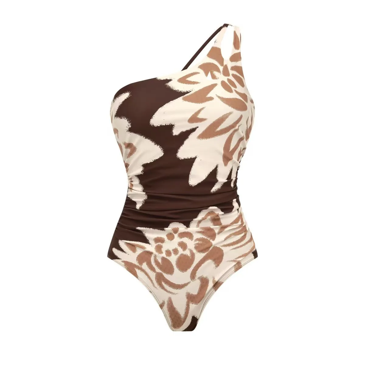 Push Up One Piece Swimsuit With Cover Up Sexy Swimwear Women 2026 Printed Swim Suits Female Bikinis Sliming Bodysuit Beachwear