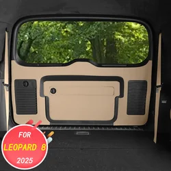 Car interior decoration accessories, trunk protective pad, dirt resistant gasket For BYD Leopard 8 2025