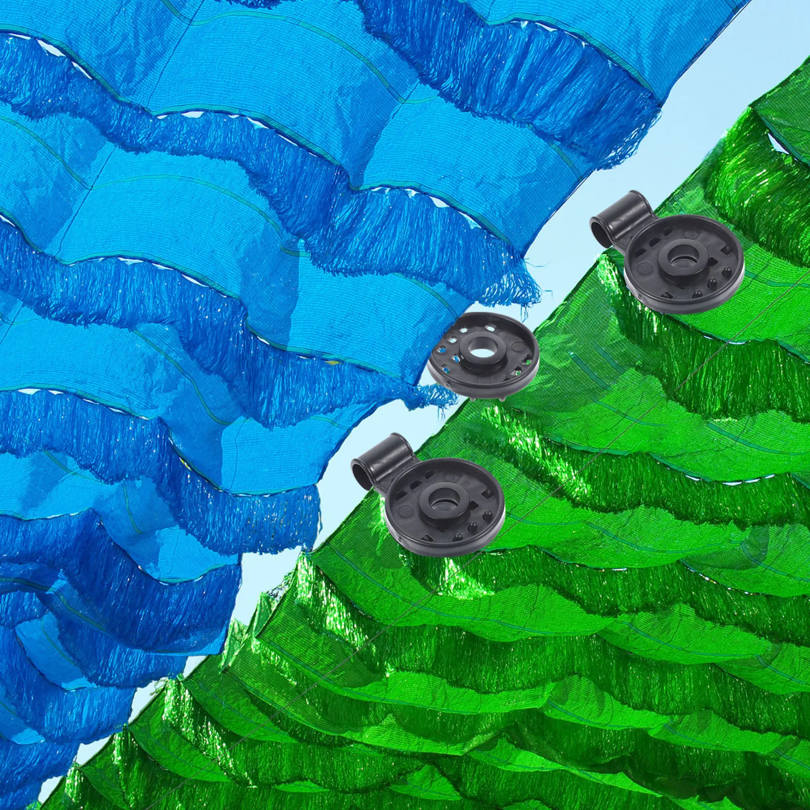 

100 Pcs Sun Protection Net Buckle Secure Shade Clip Cloth Lock Grips Tarpaulin Plastic Heavy Duty Clips