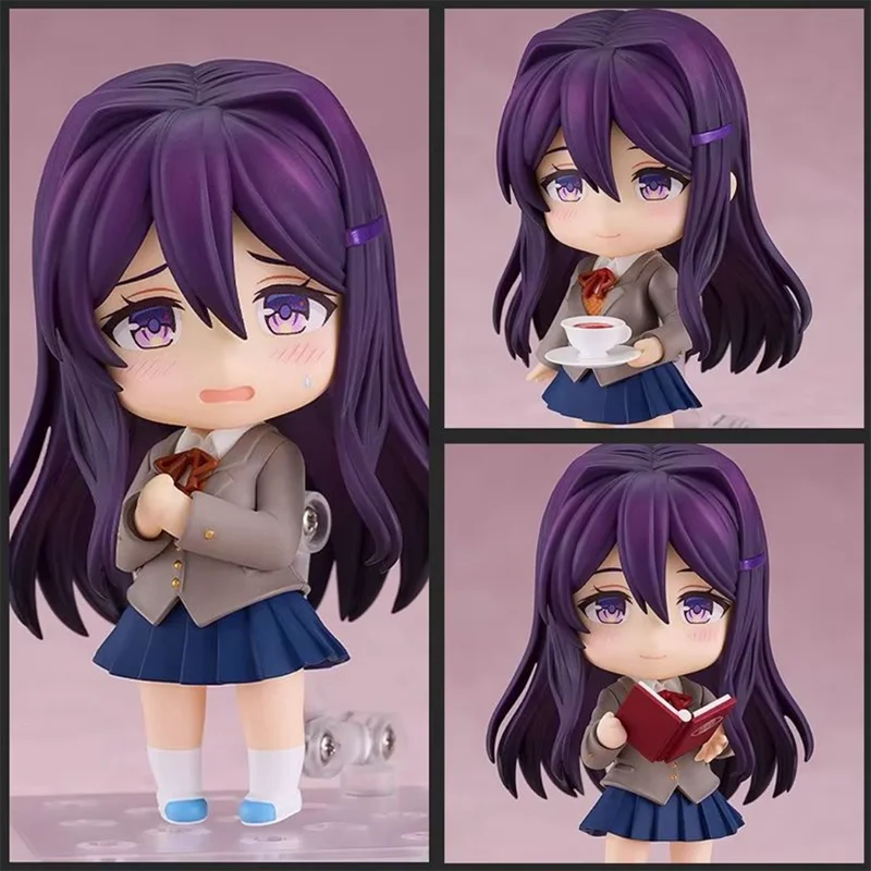 Nendoroid 2283 Yuri Doki Literature Club Anime-Figur PVC-Modell Spielzeug Desktop-Ornament Sammlerstück für Erwachsenen-Kollektion – Detail 4