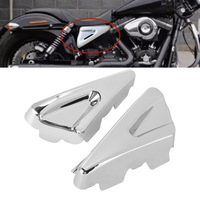 Chrome Motorcycle Side Frame Tank Covers Fits For Harley V-Rod Muscle VRSCF 10th Anniversary VRSCAW Night Rod Special