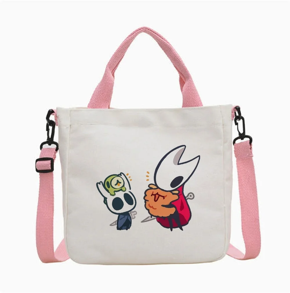Hollow Knight tote bag reusable shopping foldable personnalisable y2k femme