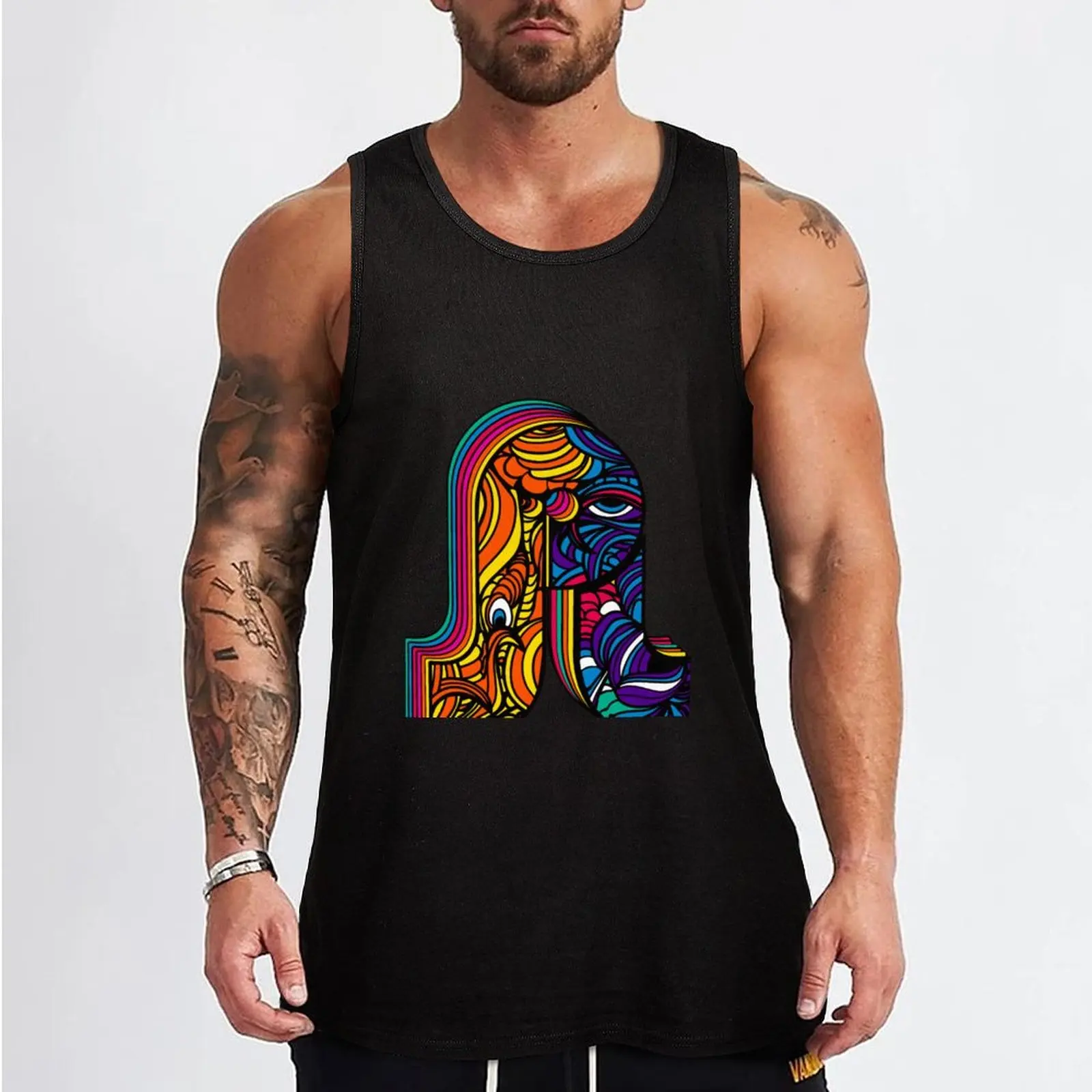 PL Pretty Lights Music Logo 1 Classic Tank Top t shirt gym plain t-shirt Men's fitness t-shirt Men's summer vest