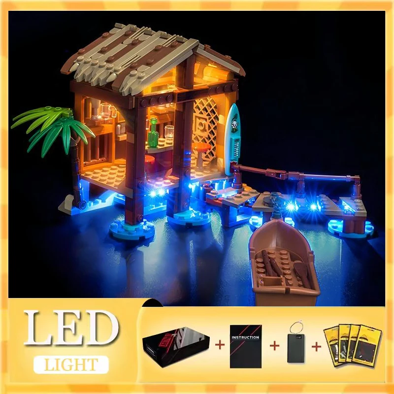 Advanced DIY Led Light Kit For Lego 75636 Windmill Village Hut (Only Led Light,Without Blocks Model) High-Performance