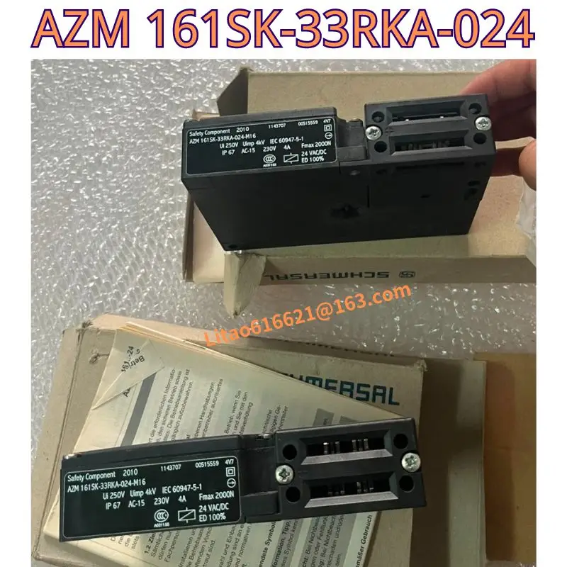 New original safety lock switch AZM 161SK-33RKA-024