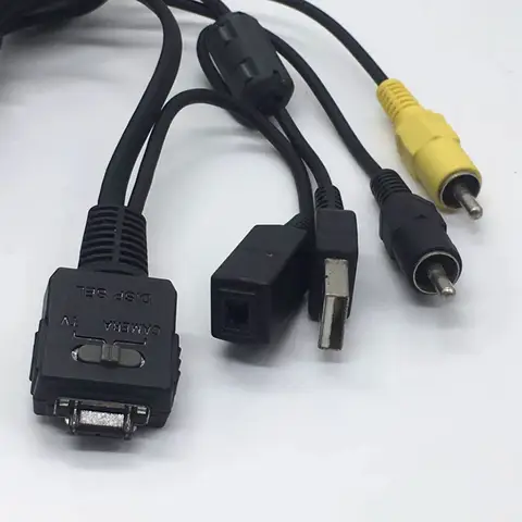 VMC-MD1 USB A/V-kabel för SONY DSC-H50 W35 W50 W55 W70 W80 W90 W100 W110 W120 W130 W150 W170 W200 W300 N1 N2 H3 Begagnad original 8 best sales Sony Ericsson W300 - №5