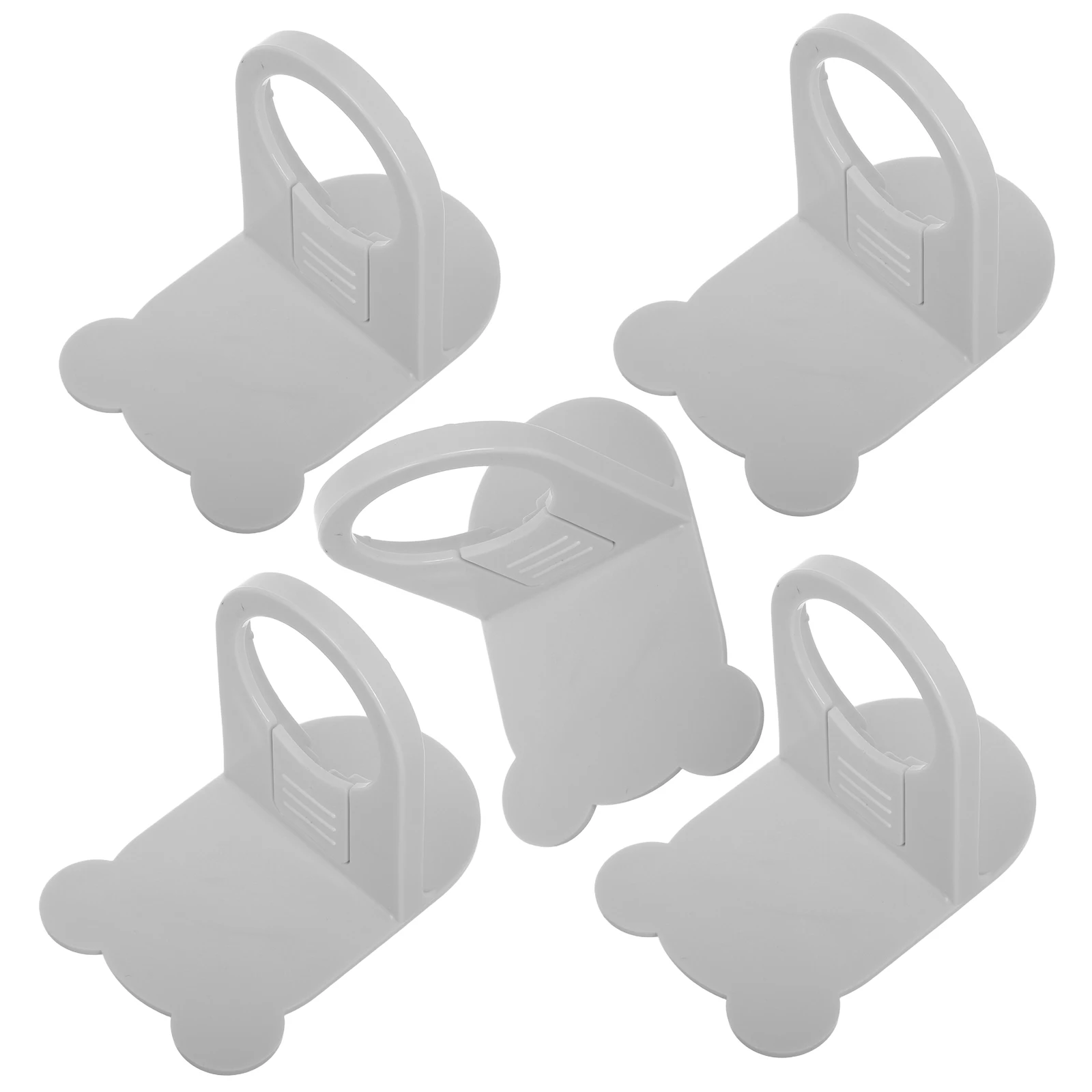 

Suction Cup Rack Shampoo Conditioner Dispenser Adhesive Holder Bathroom Kitchen Storage Plastic Durable Shower Gel Bottle Rack