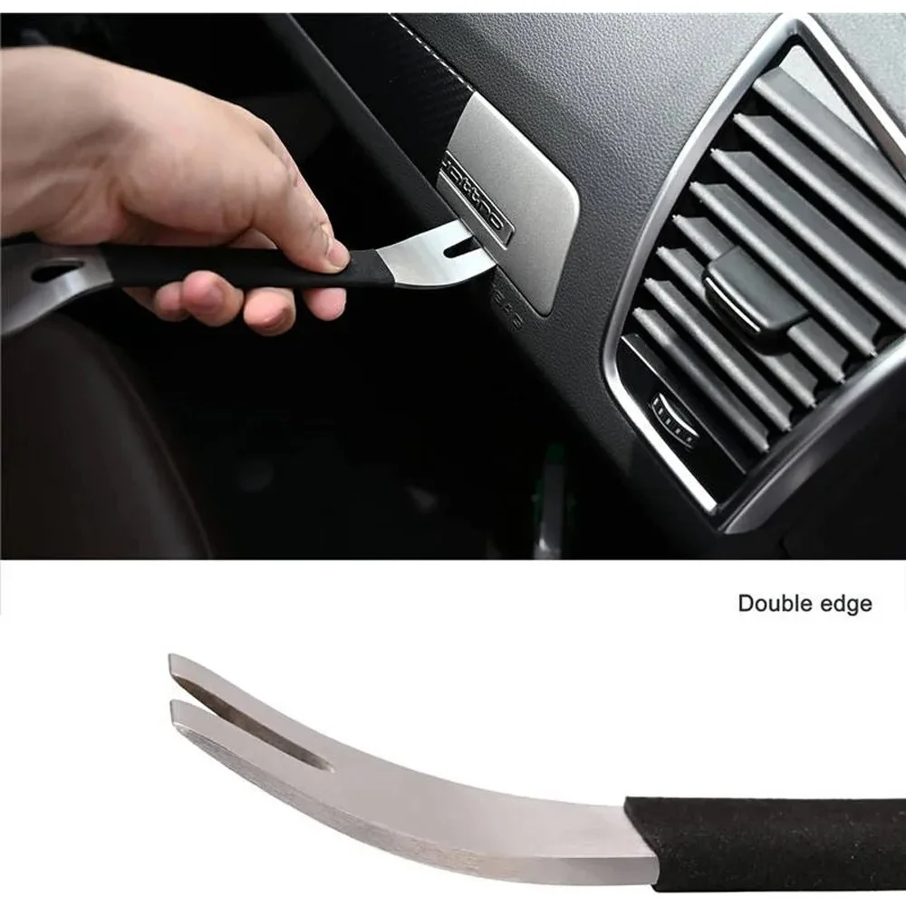 Nieuwe Auto-interieur Clip Panel Trim Installatie Removal Tool RVS Pry Plate Conversie Installatie Tool