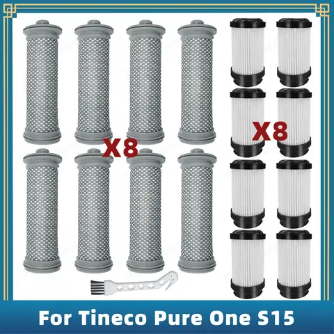 ใช้งานร่วมกับ Tineco Pure One S15 เครื่องดูดฝุ่นอะไหล่ทดแทนอุปกรณ์เสริม Pre Post Filter