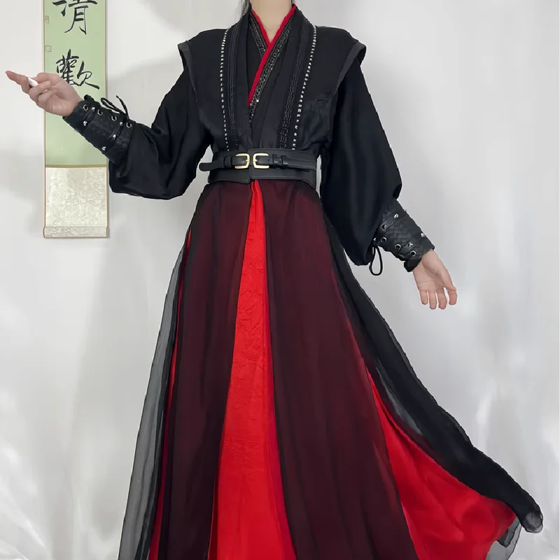 Hot Cosplay Wei Wuxian Cosplay Mo XuanYu Costume Anime Grandmaster Of Demonic Cultivation Cosplay Mo Dao Zu Shi Costume Men