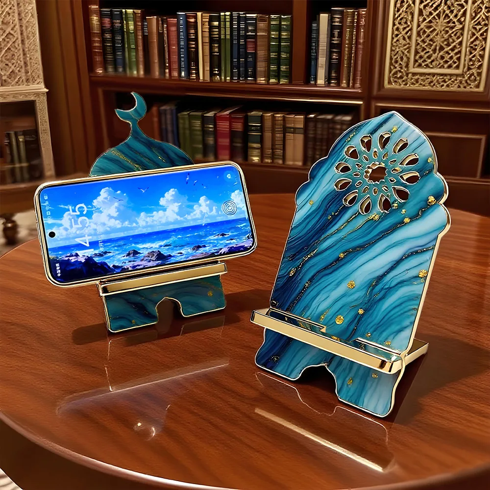 Mould Middle Eastern-style Interlocking Mobile Phone Stand Christmas Molds DIY Desktop Decoration Halloween Silicone Mold