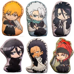 Mooi Bleekmiddel Pluche Speelgoed Gevulde Anime Japanse Stijl Bedrukt Kussen Abarai Renji Zaraki Kenpachi Toushirou Plushies Slaapbank