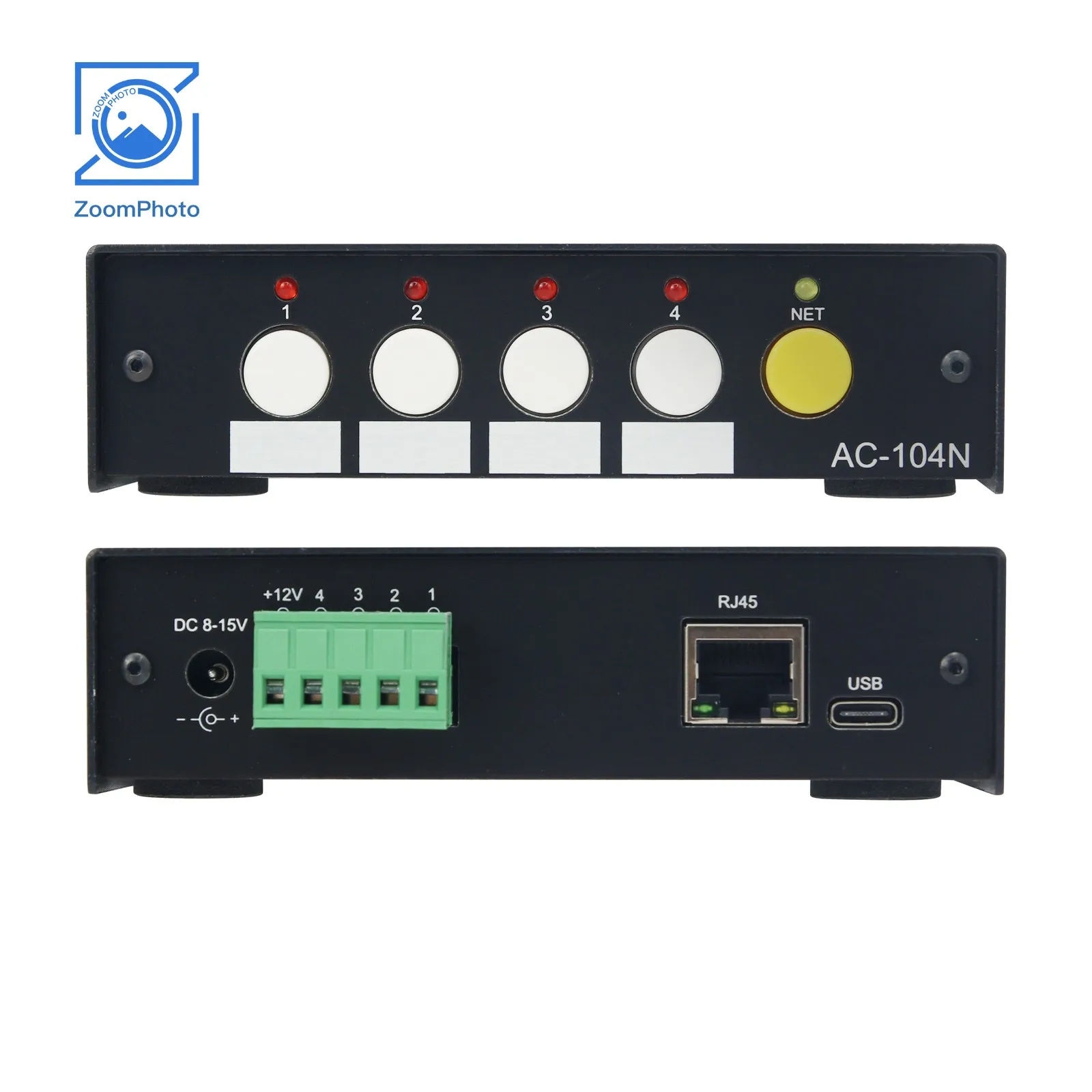 AS104 Automatic HF Shortwave Antenna Switcher with AC104 Radio Band Linkage  AC104N Web Remote Control Support Web page Control