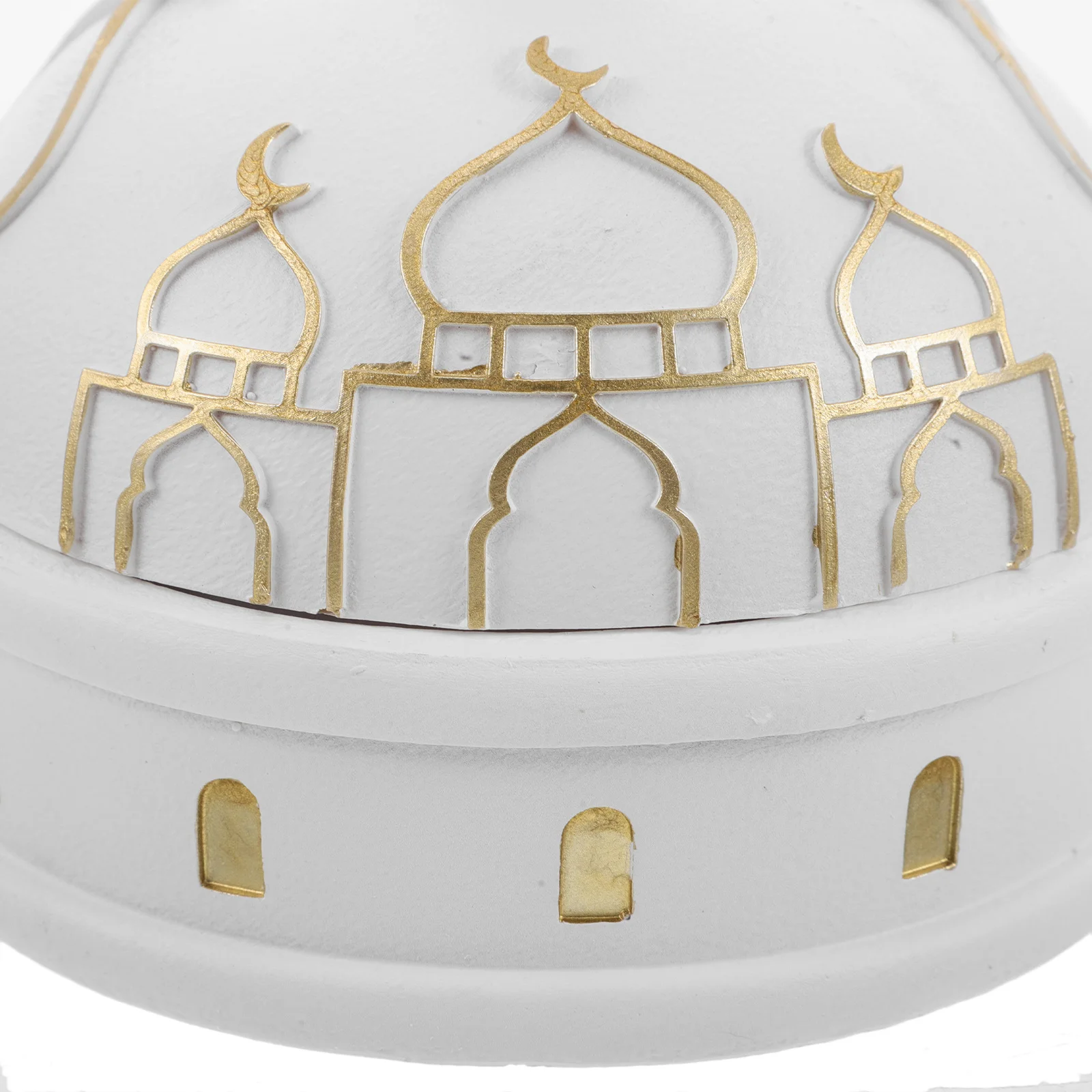 جرة حلوى رمضان مع غطاء عيد مبارك وجبات خفيفة صندوق حاوية طبق عربي وعاء السكر طبق تقديم الحلوى صينية الحفلات راتنج الشرق الأوسط #6