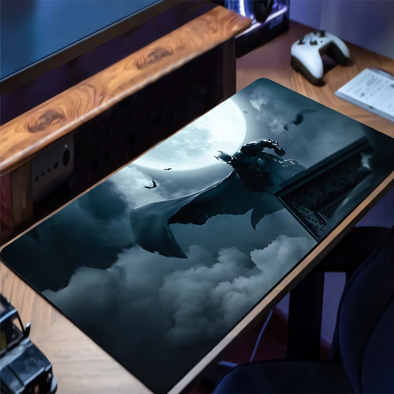 

Mouse Pad M-marvel B-batman Gaming Mousepad Desktop Anti-slip Protective Mat Computer Keyboard Pad Mausepad Anti-skid Pad