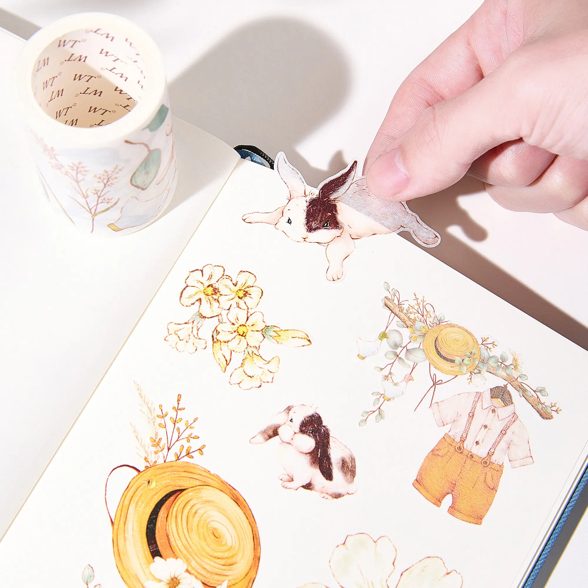 WT สตูดิโอ วินเทจ ฟลาวเวอร์ บั - Washi Tape Rolls บทวิจารณ์และราคา