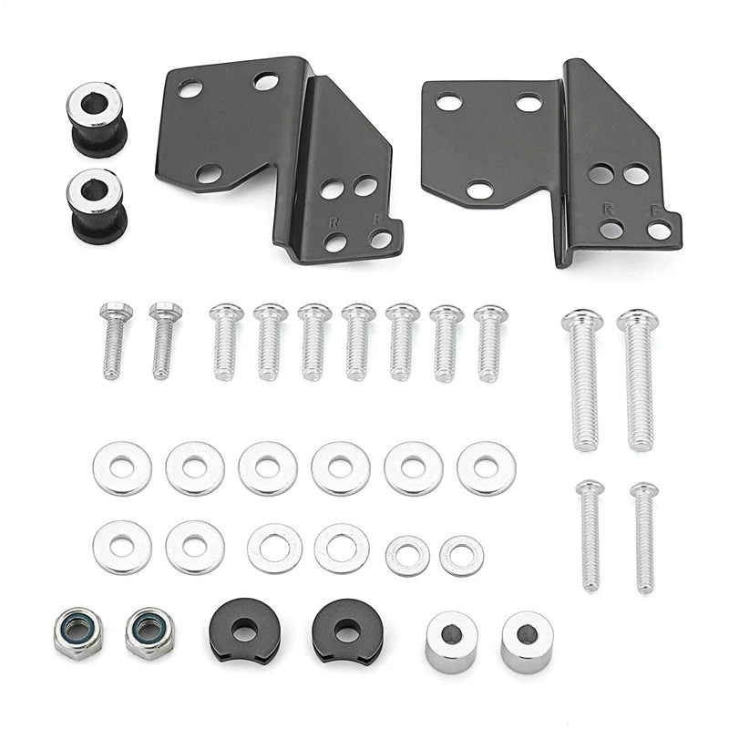 

Detachable Front Docking Hardware Kit For 1997-2008 Touring Road King Street Road Electra Glide