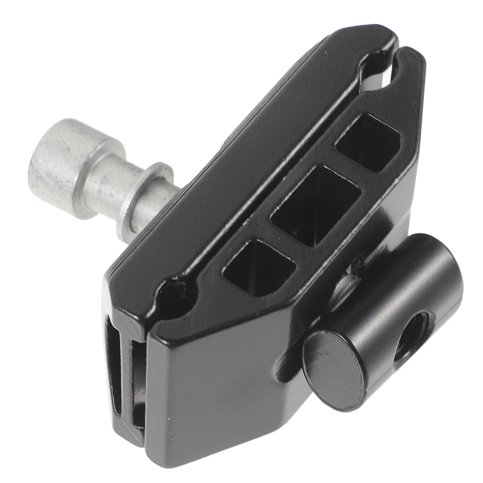 

Bicycle Saddle Seatpost Clamp Black Double Rails Lightweight Durable Quick Release Easy Install Metal Clip Bike Tool Suspension