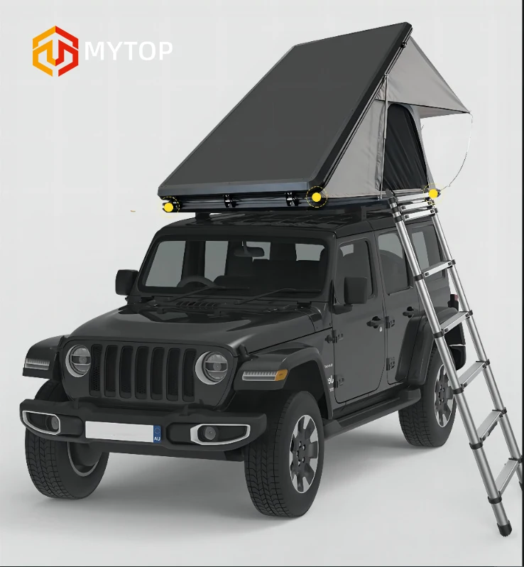 Great Headroom Quick Opening Waterproof Camping Folding Hardshell Rooftop Car Roof Top Tent