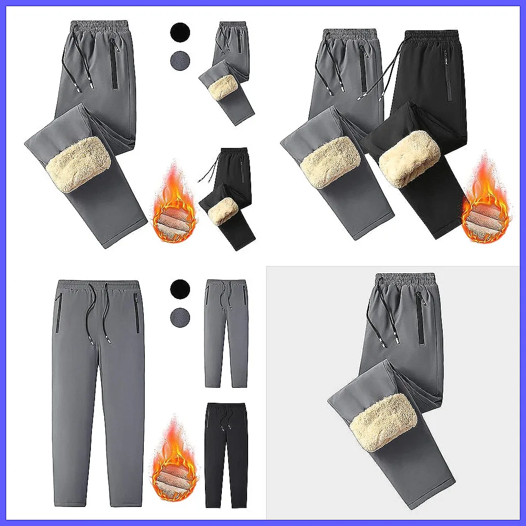 

Plus Size Fleece Lined Sweatpants for Women, High Waisted Wide Leg Pants, Warm Casual Winter Trousers (68 Characters)