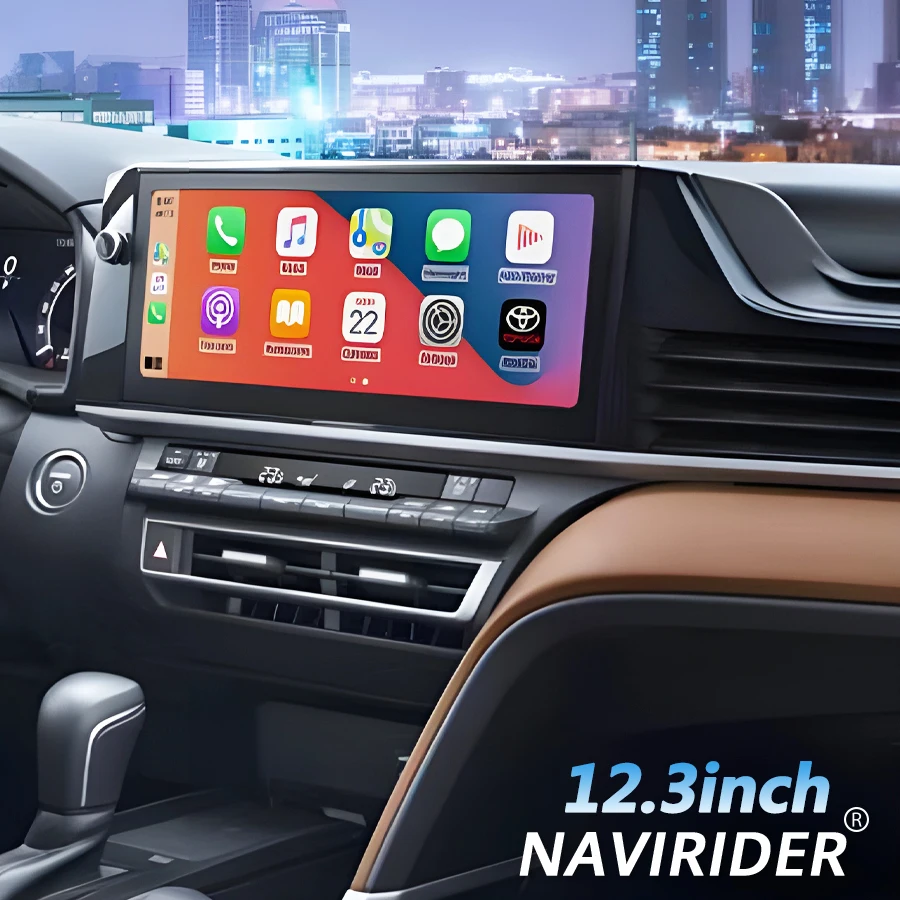 12.3inch Android For Toyota Camry 2024 Stereo CarPlay Autoradio Car GPS Navigation Multimedia Video Player Bluetooth 4G WiFi DSP