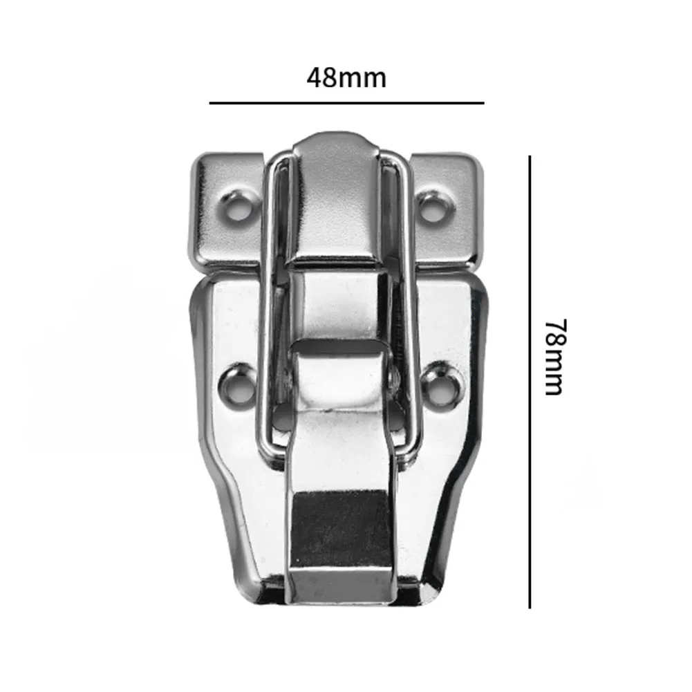 Easy to Use Toggle Catch Latch, 2 PCS Secure Case Clip Clasp for Suitcase, Toolbox, Trunk, Chest Long lasting Performance